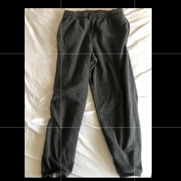 dark grey oversized sweatpants - Picture 6 of 6